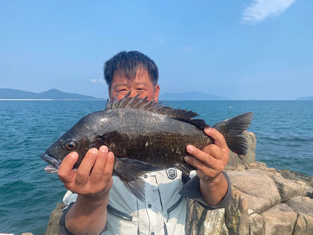 삼천포 강백호 감성돔 선상낚시 조황
